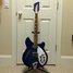 Rickenbacker 360/6 Mod, Blueburst: Neck - Front