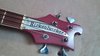 Rickenbacker 4001/4 Mod, Burgundy: Headstock