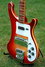 Rickenbacker 4003/4 , Amber Fireglo: Close up - Free2