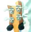 Rickenbacker 4001/4 Mod, Mapleglo: Headstock - Rear