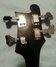 Rickenbacker 4001/4 Mod, Jetglo: Headstock - Rear