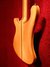Rickenbacker 4001/4 FL, Mapleglo: Neck - Rear