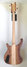Rickenbacker 4004/4 LK, Natural Walnut: Full Instrument - Rear
