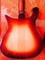 Jan 1993 Rickenbacker 610/12 , Fireglo: Body - Rear