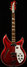 Rickenbacker 381/6 V69, Ruby: Full Instrument - Front