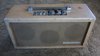 Rickenbacker M-98/amp , Two tone brown: Headstock