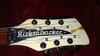 Rickenbacker 360/12 BH BT, White: Headstock