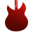 Apr 2014 Rickenbacker 330/6 , Ruby: Body - Rear