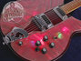 Rickenbacker 331/6 Lightshow, Burgundy: Close up - Free2