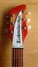 Rickenbacker 950/6 Mod, Fireglo: Headstock