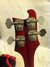 Rickenbacker 4001/4 Mod, Burgundy: Headstock - Rear