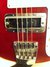Rickenbacker 4001/4 Mod, Burgundy: Close up - Free