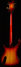 Rickenbacker 4004/4 Cii, Fireglo: Full Instrument - Rear