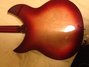 Mar 1996 Rickenbacker 330/6 , Fireglo: Body - Rear