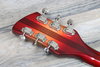 Rickenbacker 360/6 C63, Fireglo: Headstock - Rear