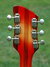 Rickenbacker 375/6 O.S., Fireglo: Headstock - Rear