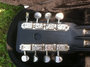 Rickenbacker BD/8 LapSteel, Black: Headstock - Rear