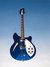 Rickenbacker 360/6 , Midnightblue: Full Instrument - Front