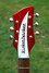 Rickenbacker 350/6 V63, Ruby: Headstock