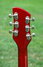 Rickenbacker 350/6 V63, Ruby: Headstock - Rear