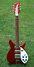 Rickenbacker 350/6 V63, Ruby: Full Instrument - Front