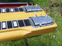 Rickenbacker DW12/12 Console Steel, Blonde: Headstock