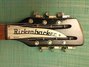 Rickenbacker 330/12 , Jetglo: Headstock