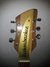 Rickenbacker 450/6 Refin, Black: Headstock