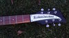 Rickenbacker 355/6 JL, Jetglo: Headstock - Rear