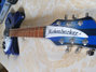 Rickenbacker 330/6 , Blueburst: Headstock
