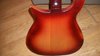 Rickenbacker ES17/6 Mod, Fireglo: Body - Rear