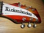 Rickenbacker 1998/6 RoMo, Fireglo: Headstock