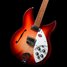 Rickenbacker 330/6 f hole, Fireglo: Free image2