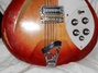 Rickenbacker 360/12 , Fireglo: Body - Front