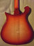 Nov 2009 Rickenbacker 660/6 , Fireglo: Body - Rear