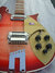 Rickenbacker 660/6 , Fireglo: Close up - Free2