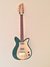 Rickenbacker 450/6 Combo, Cloverfield Green: Neck - Front