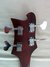 Rickenbacker 4001/4 Refin, Burgundy: Headstock - Rear