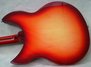 Rickenbacker 330/6 f hole, Fireglo: Body - Rear