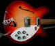 Rickenbacker 330/6 f hole, Fireglo: Close up - Free2