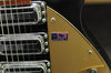 Rickenbacker 325/6 V59, Jetglo: Close up - Free2
