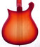 Nov 2011 Rickenbacker 620/12 , Fireglo: Body - Rear