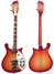 Rickenbacker 620/12 , Fireglo: Full Instrument - Rear