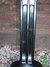 Rickenbacker B Post War/6 LapSteel, Black: Neck - Rear