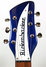 Rickenbacker 350/6 V63, Midnightblue: Headstock