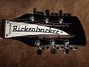 Rickenbacker 360/12 , Jetglo: Headstock