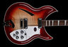 Rickenbacker 381/6 V69, Fireglo: Body - Front