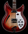 Rickenbacker 381/6 V69, Fireglo: Close up - Free2