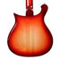 Jun 2014 Rickenbacker 660/6 , Fireglo: Body - Rear