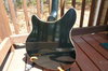 Jan 1982 Rickenbacker 370/6 , Jetglo: Body - Rear